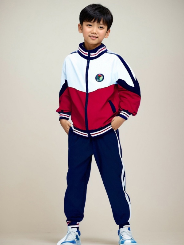 小學(xué)校服秋裝展示