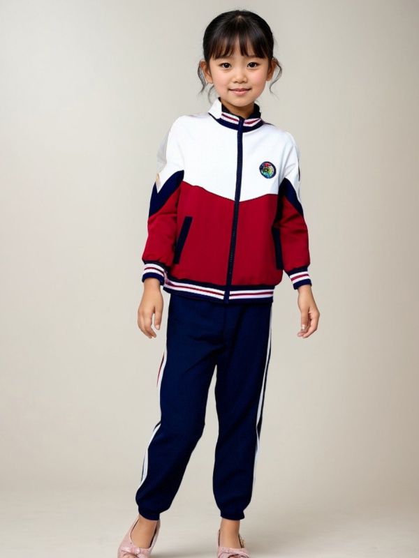 小學(xué)校服秋裝展示